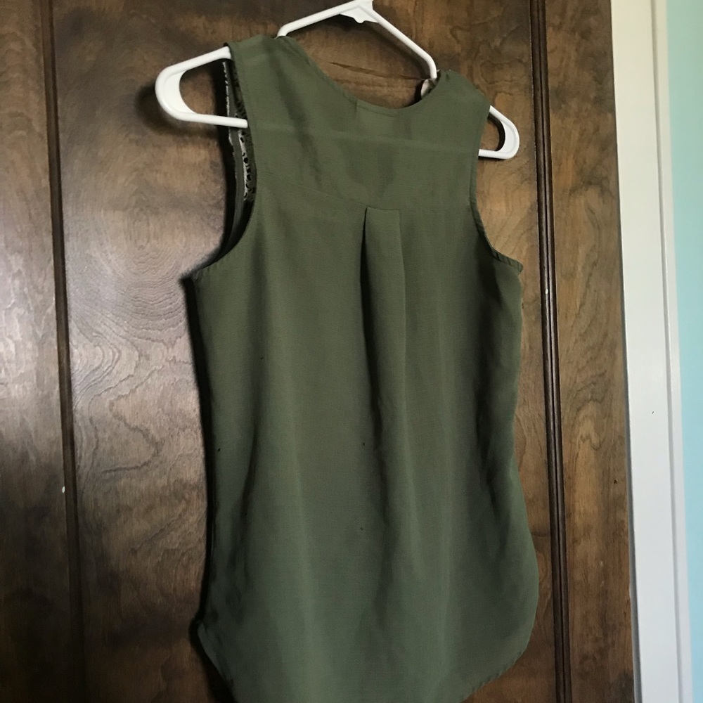 Green Tank Top - Picture 2 of 2